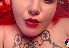 Sensual body tour with vape smoke