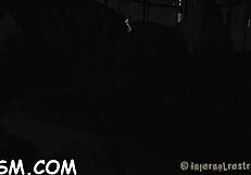 Girl Wears Metallic Helmet During Hardcore Pussy Drilling