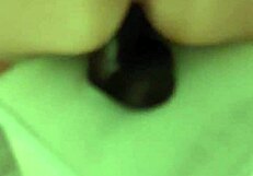 Latina amateur Fuckin with Big Black Dildo