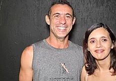 Young dany baby1 eagerly takes facial after wild encounters with horny old man