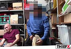 Sweety Jacker Banged Hard by Burglar Group