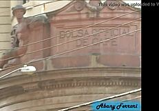 Morena Gata Shows Off Ass And Pussy On Streets And Port Pier In Santos