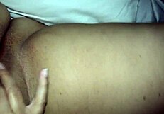 Cheating wife milf masturbates wet pussy at home