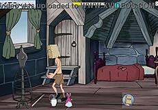 Ever Seen Fuckerman Blast Cum All Over Ella in Full Gameplay?