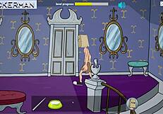 Ever Seen Fuckerman Blast Cum All Over Ella in Full Gameplay?