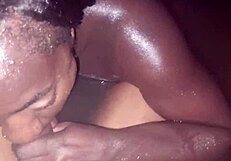 in the blue lagoon, we fucked and begged for cum in mouth