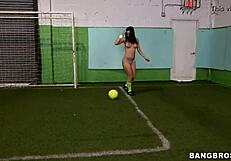 Booty Soccer Fun with Remy and Jada