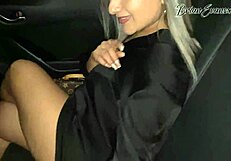 Naty Delgado takes me on a city tour and we fuck publicly in the car!