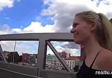 Did you see that stunning Czech teen undressing in the shop? She got teased and fucked in POV!