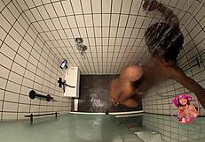 Ebony Anime Cosplayer Fucked In Shower