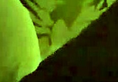 Horny neighbor begs for a hand! Masturbating her hairy pussy.