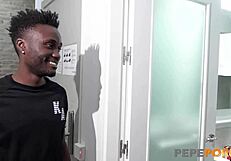 Nuria’s first black cock felt huge inside my tight pussy