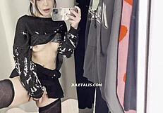 Naughty Teen Masturbating In Public?