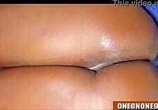 It's The Season For Fresh 18-19 Yo Ebony Pussy Dripping Wet From Dildo And Fingering