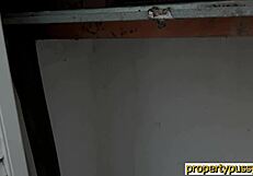 Huge boobs real estate agent fucks house inspector in doggystyle