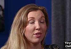 Small Cock Guy Films Lingerie Babe Fucked By BBC