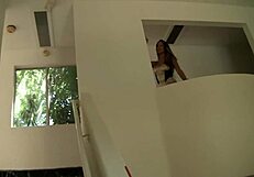 Riley Reid and Kayla Carrera, Brunette Lesbians, Dive into Muff with Vibrator. Pretty Pussy Lips Tight and Beautiful.