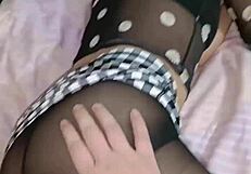 Boldly Fucking My Nerdy Cousin After Her Party With Her Boyfriend And Drinks