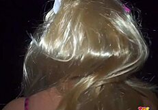 Cosplay Clown Bent Over in Florida for Big Ass Doggystyle