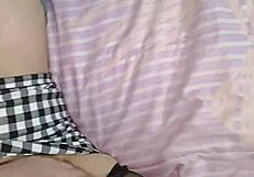 Boldly Fucking My Nerdy Cousin After Her Party With Her Boyfriend And Drinks