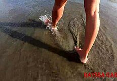 Enjoying the beach at my doormat's expense - rayssa garcia