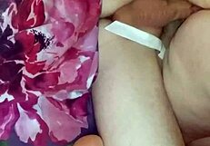 My wife rides a guy bareback in intense fucking session