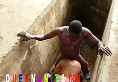 Cripple gets wild fucking in underground raw action