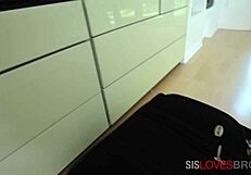 Kasey Miller seduces step brother intensely.