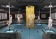 fallout 4 multi pole dance with sexy anime hentai characters