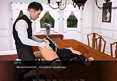 Nurse Cora Caught John And Lemon While Doing Sex