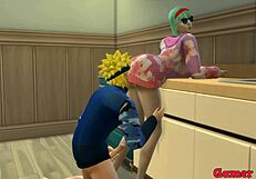 sakura and bulma chat with naruto about relationships and share tips