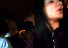 Brunette Latina Milf Sucking