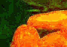 Bound woman plays with cock in bondage