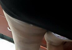 Interrupting Maid While Washing Dishes to Suck Big Black Cock