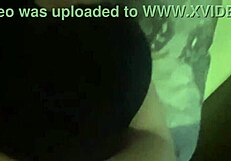 friend in stockings says, 'fuck my big tits between them'