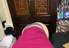 Thick Latina With Fat Ass Sucks Dick Feeling Intense Pleasure