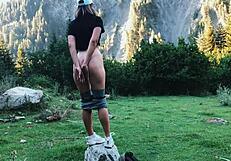 i feel that big ass tourist getting fucked in the forest