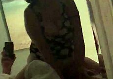 New mirror setup for cowgirl riding