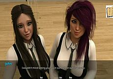 WVM 99's Bedroom Fun with Two Girlfriends and Monster Cocks