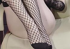 Intriguing close-up of Kira Loster's pussy, smell it