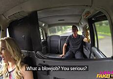 Female Fake Taxi Shocked Firemans Hose Gets Drained