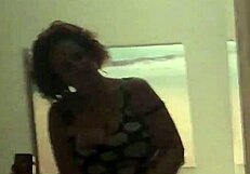 New mirror setup for cowgirl riding