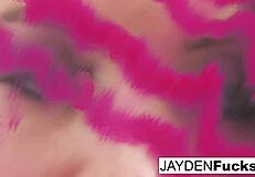 jayden jaymes is playing with her amazing pussy right now