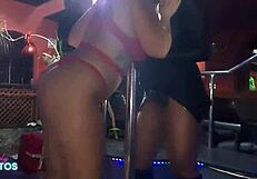 Wild Swing House Show with Blowjob and Pussy Action