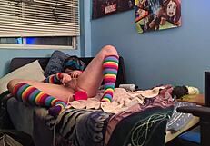 submissive puppy practices with his bad dragon dildo 😈