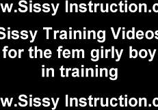 if you are going to be a sissy you need suck cock like one