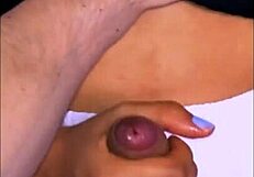 He couldn't stop staring at his friend's stepmom's huge tits while studying.