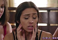 Girly Lesbian Licks Babe's Ass And Pussy!