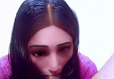 Can you handle this deepthroat blowjob like a pro?