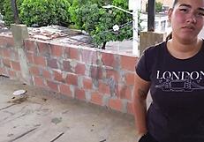 Stepbrother comes out on the roof and finds stepsister smoking and ends up receiving a blow job